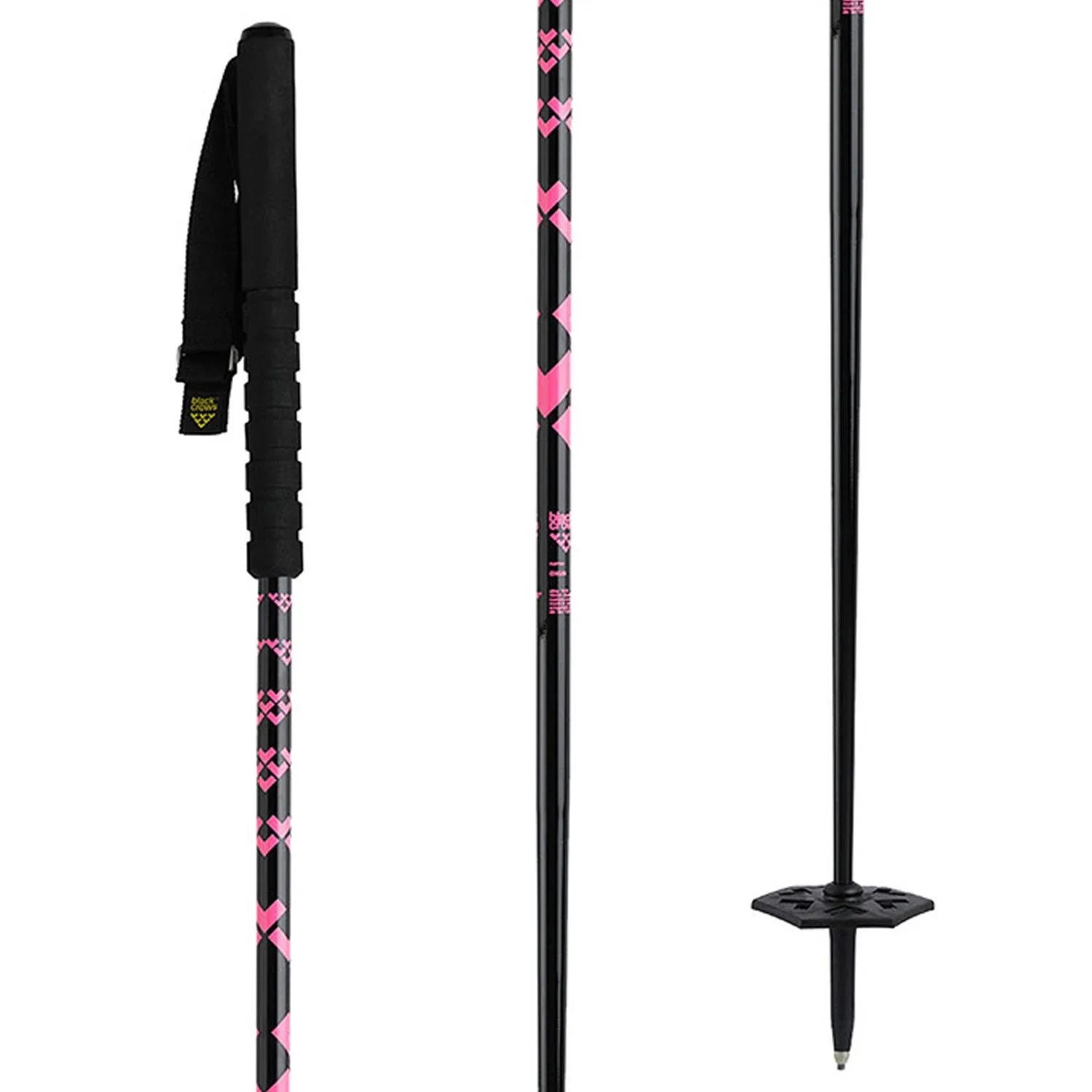 Black Crows Oxus Ski Poles Black/Pink 110cm 2024