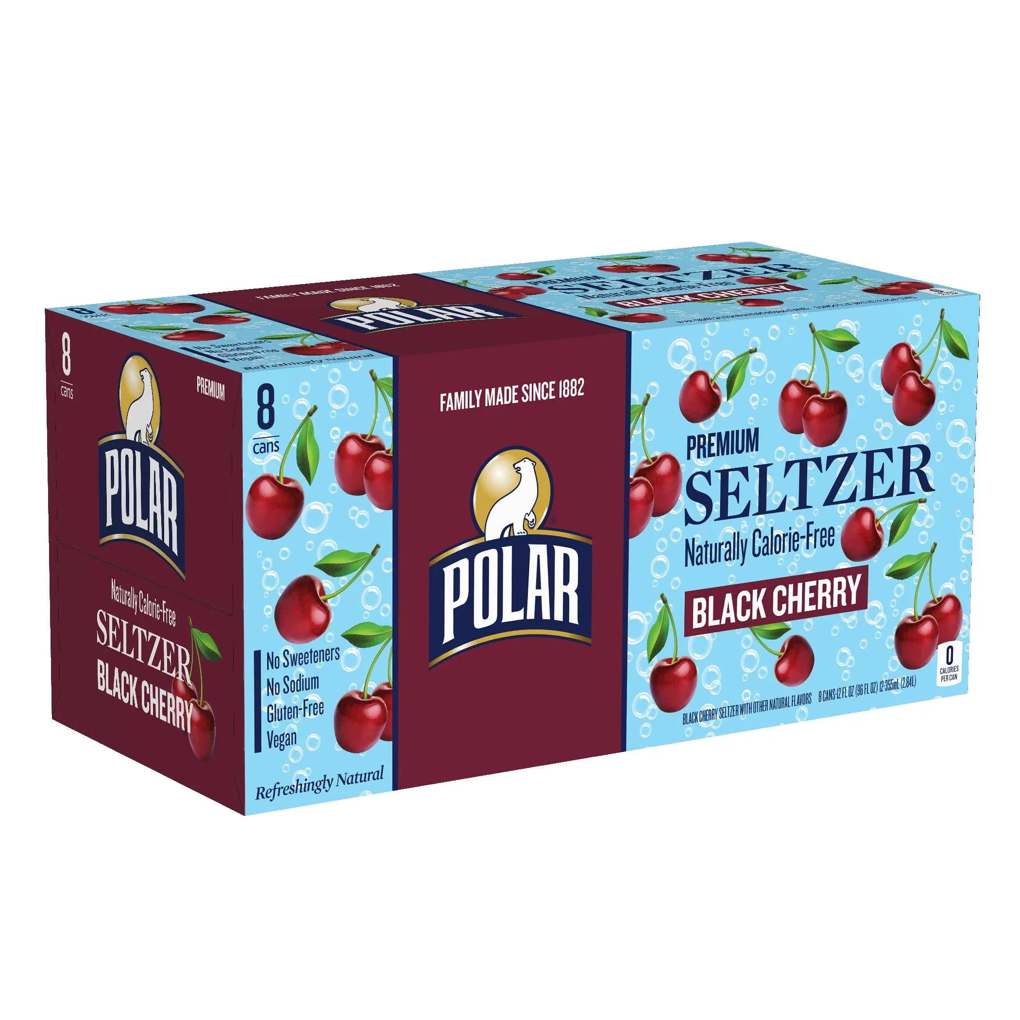 Polar Black Cherry Seltzer