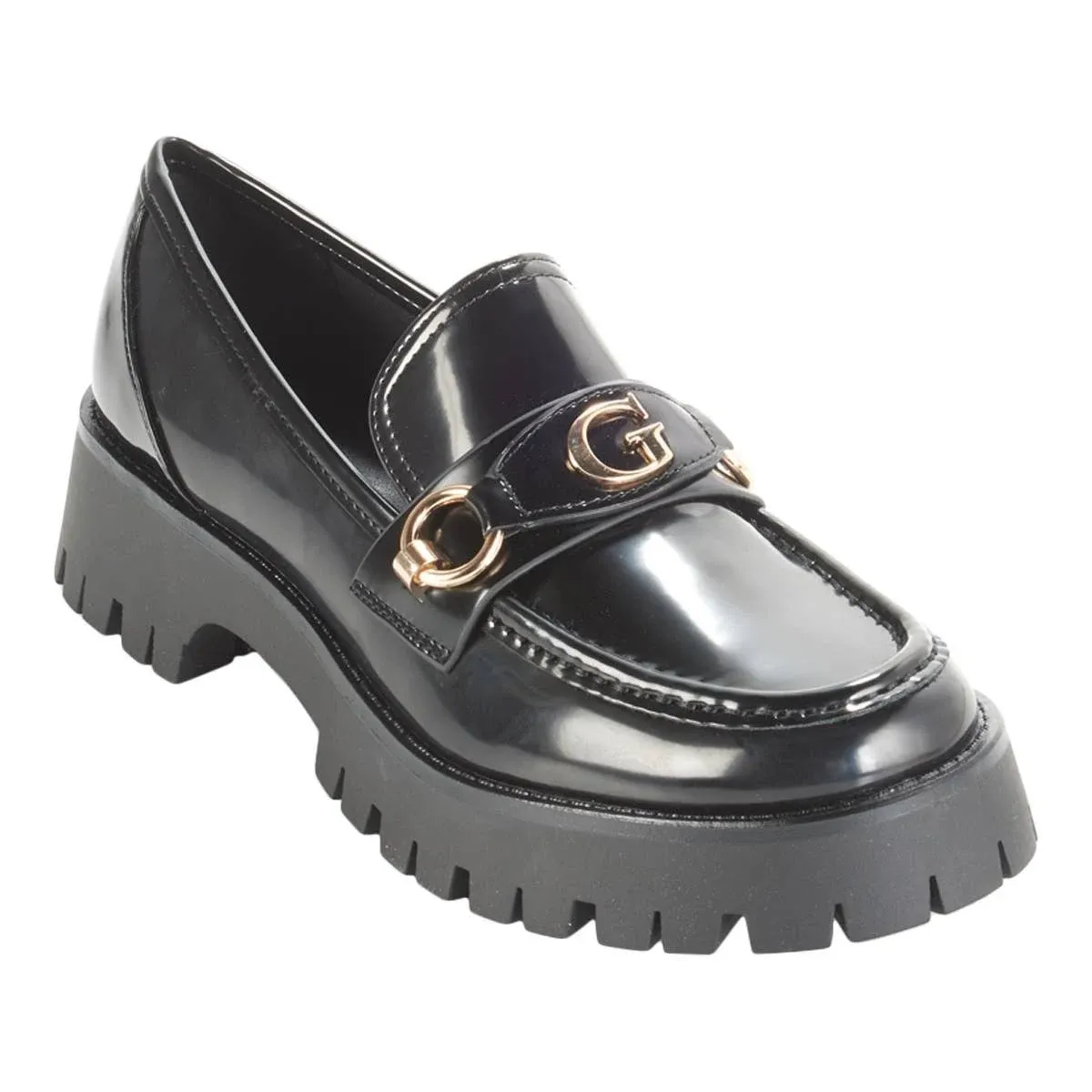 Guess Almost Loafer | Women's | Black | Size 9 | Loafers | Block | Lug