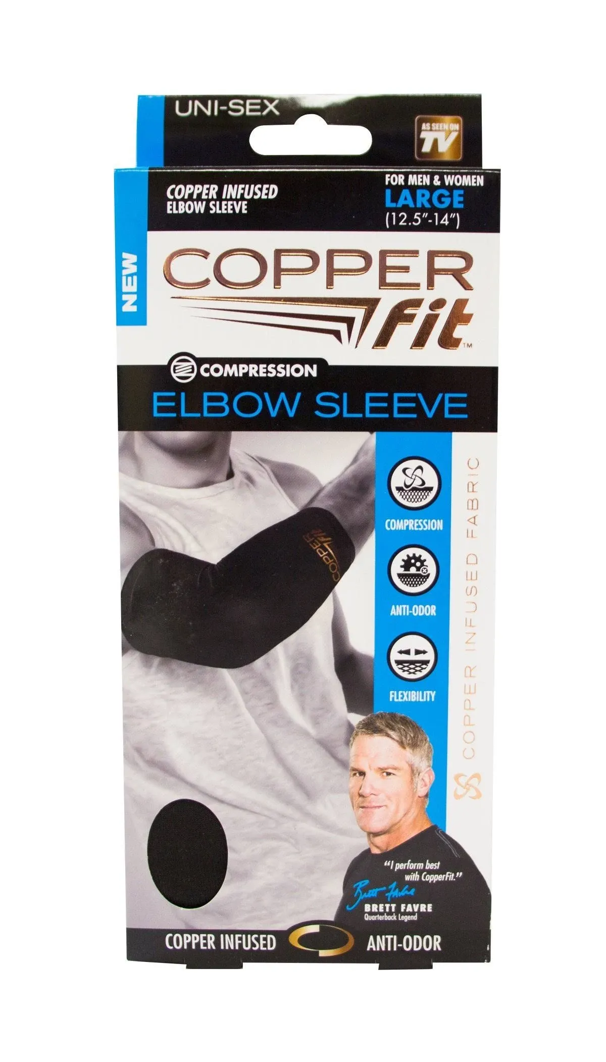 Copper Fit Compression Elbow Sleeve - Large