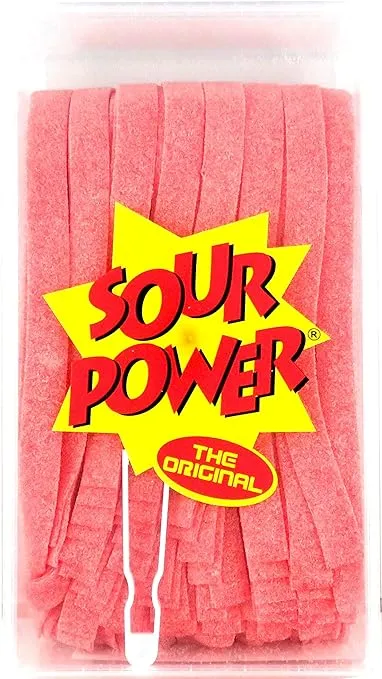 SOUR POWER Strawberry Belts, 42.3 Ounce