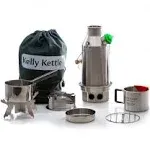 Kelly Kettle Trekker Kit (Stainless Steel)