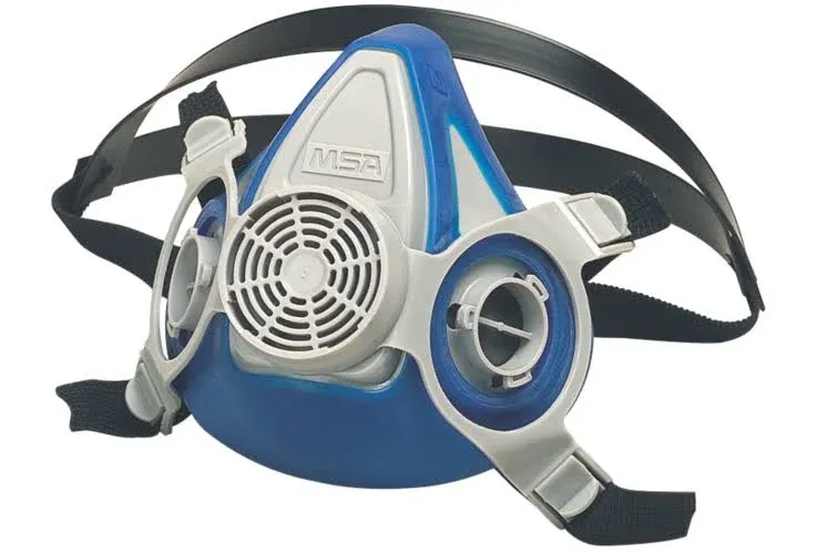 MSA 815444 Advantage 200 LS Half-Mask Respirator with Single Neckstrap, Medium