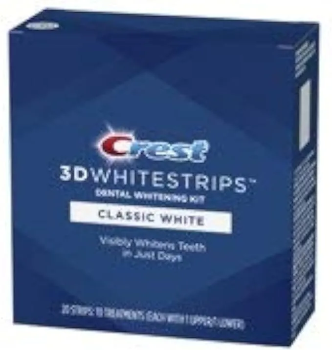 Crest 3D Whitestrips Classic White Teeth Whitening Kit