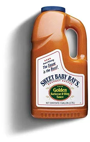 Sweet Baby Rays Golden Barbecue & Wing Sauce 1 Gallon