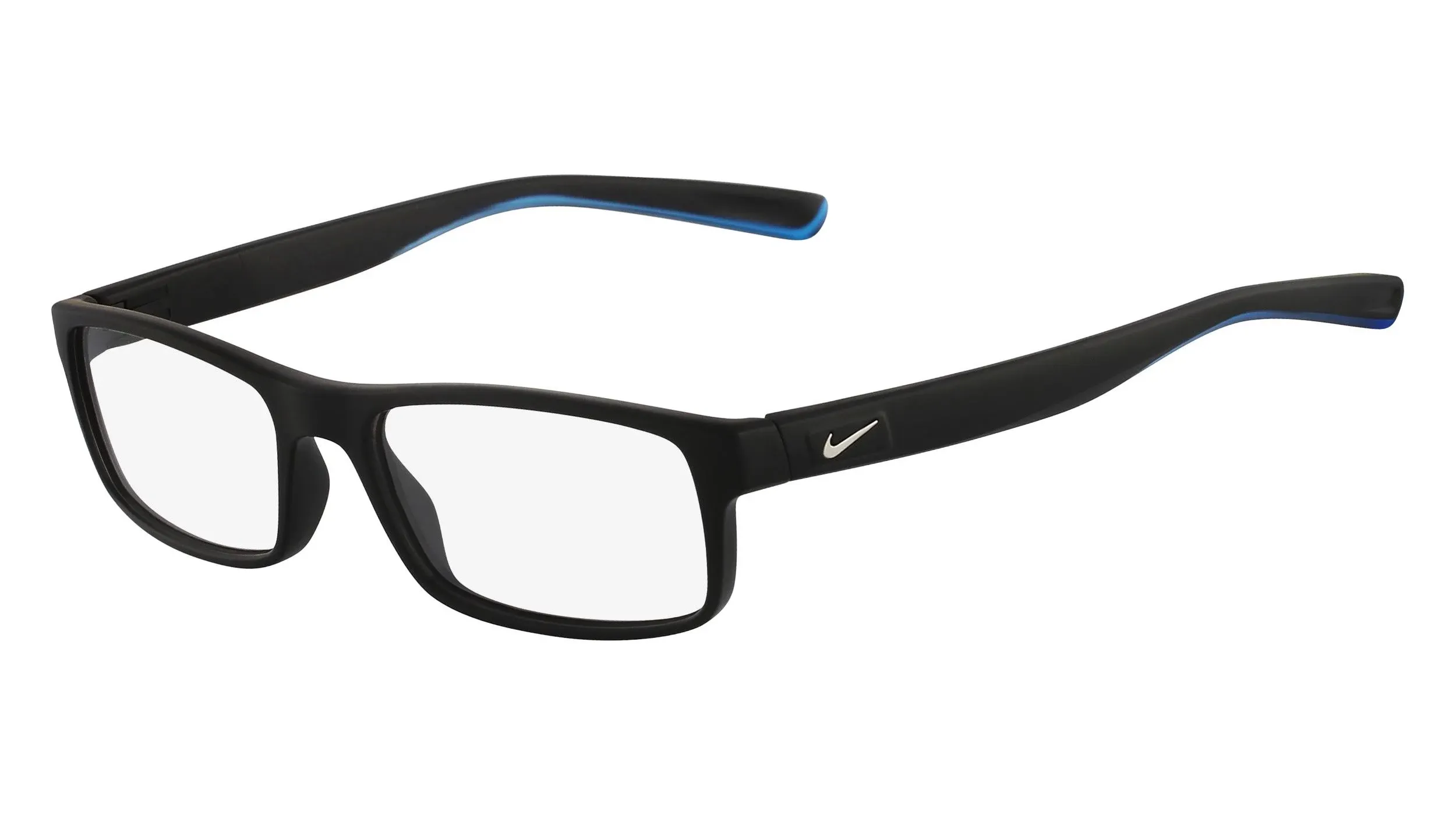 Eyeglasses NIKE 7090 018 Matte Black/Crystal Photo Blue