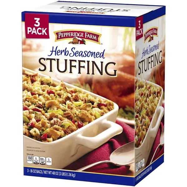 Pepperidge Farm Herb Seasoned Stuffing (16 oz., 3 pk.)