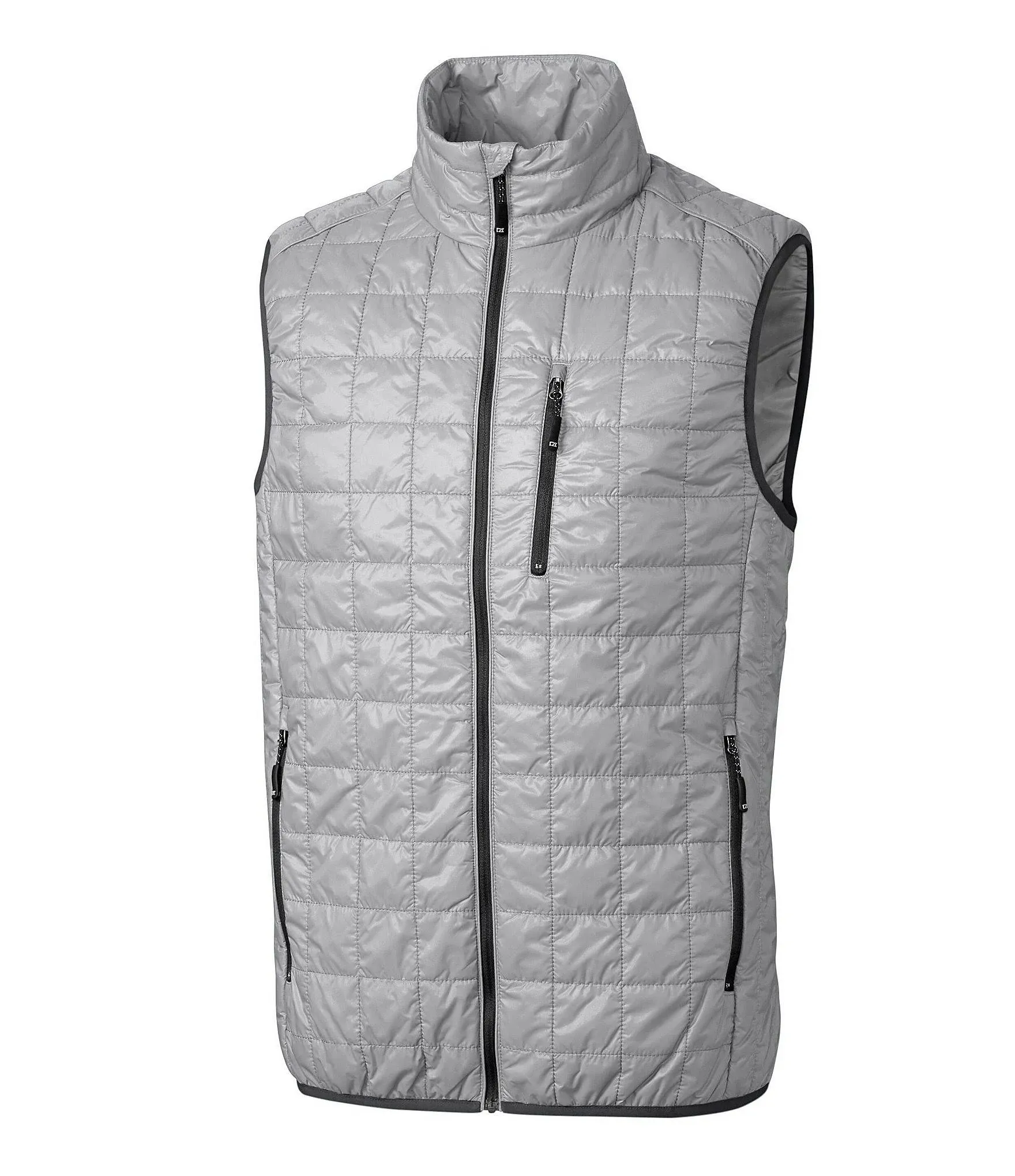 Cutter & Buck Men's Weather Resistant Primaloft Down Alternative Rainier Vest