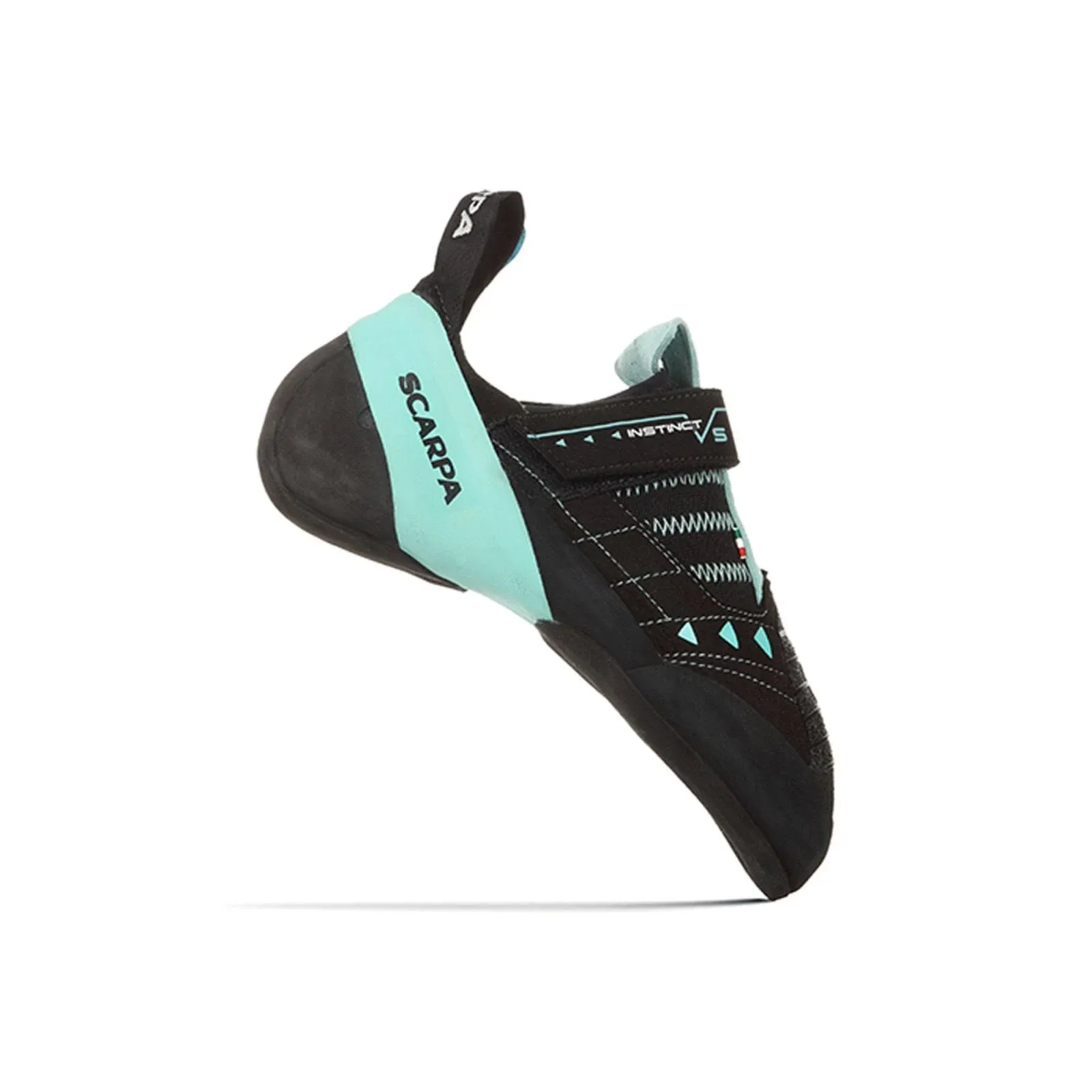 Scarpa Instinct Vs Climbing Shoe - Women&s Black/Aqua / 39.5