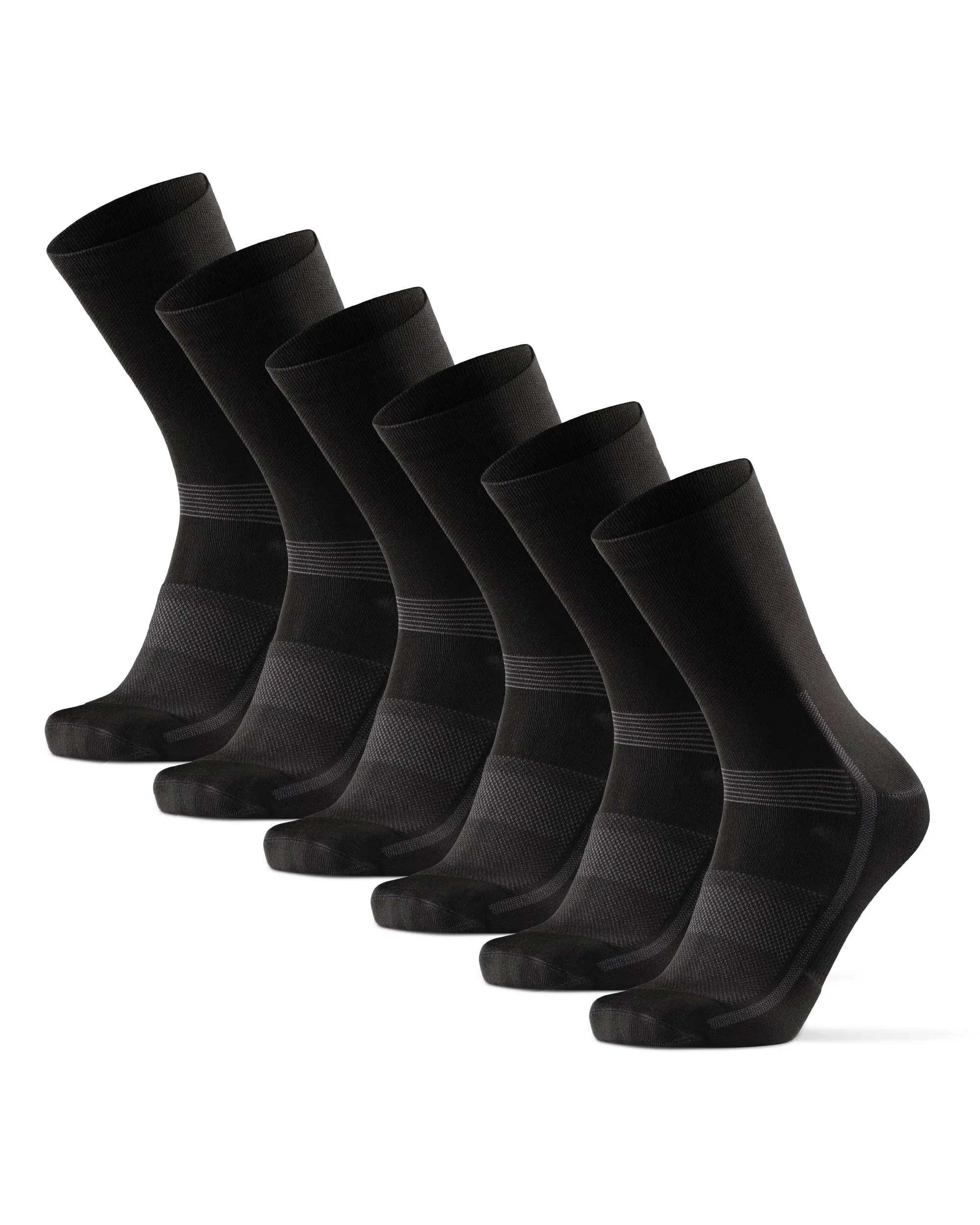 Danish Endurance Regular Cycling Socks Black / 39-42 / 3-Pack