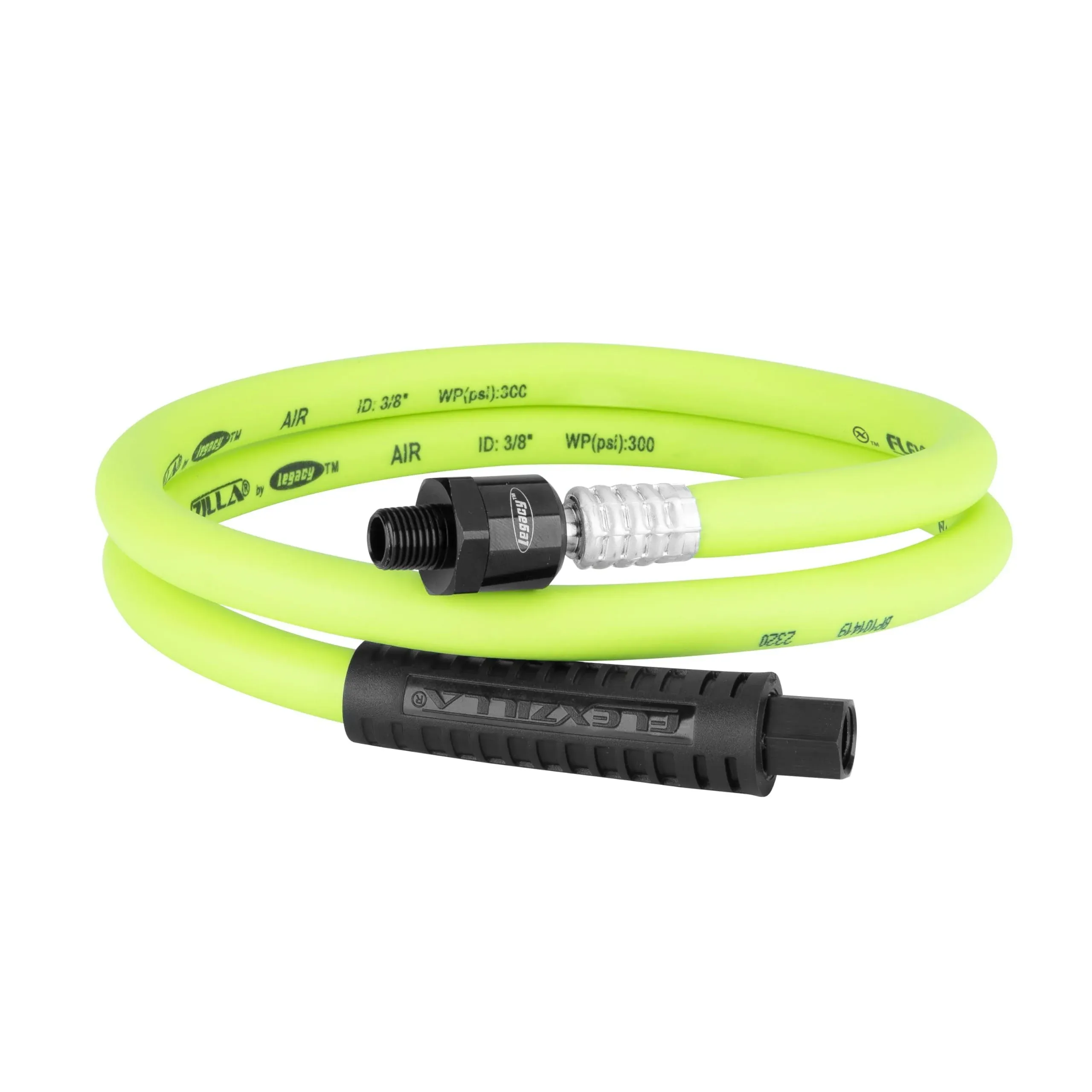 Whip Hose 3/8" x 4' Ball Swivel Flexzilla