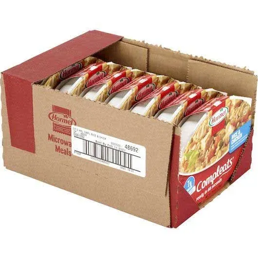 Hormel Compleats Rice & Chicken, 7.5 Ounce (Pack of 7)