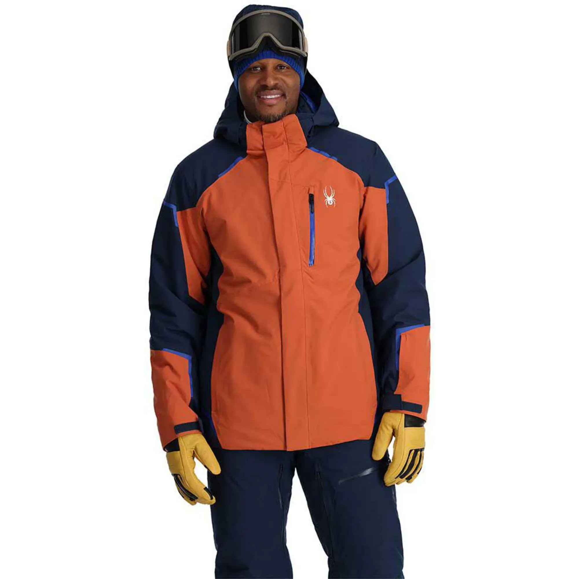 Spyder Men's Copper Insulated Ski Snow Hooded Jacket