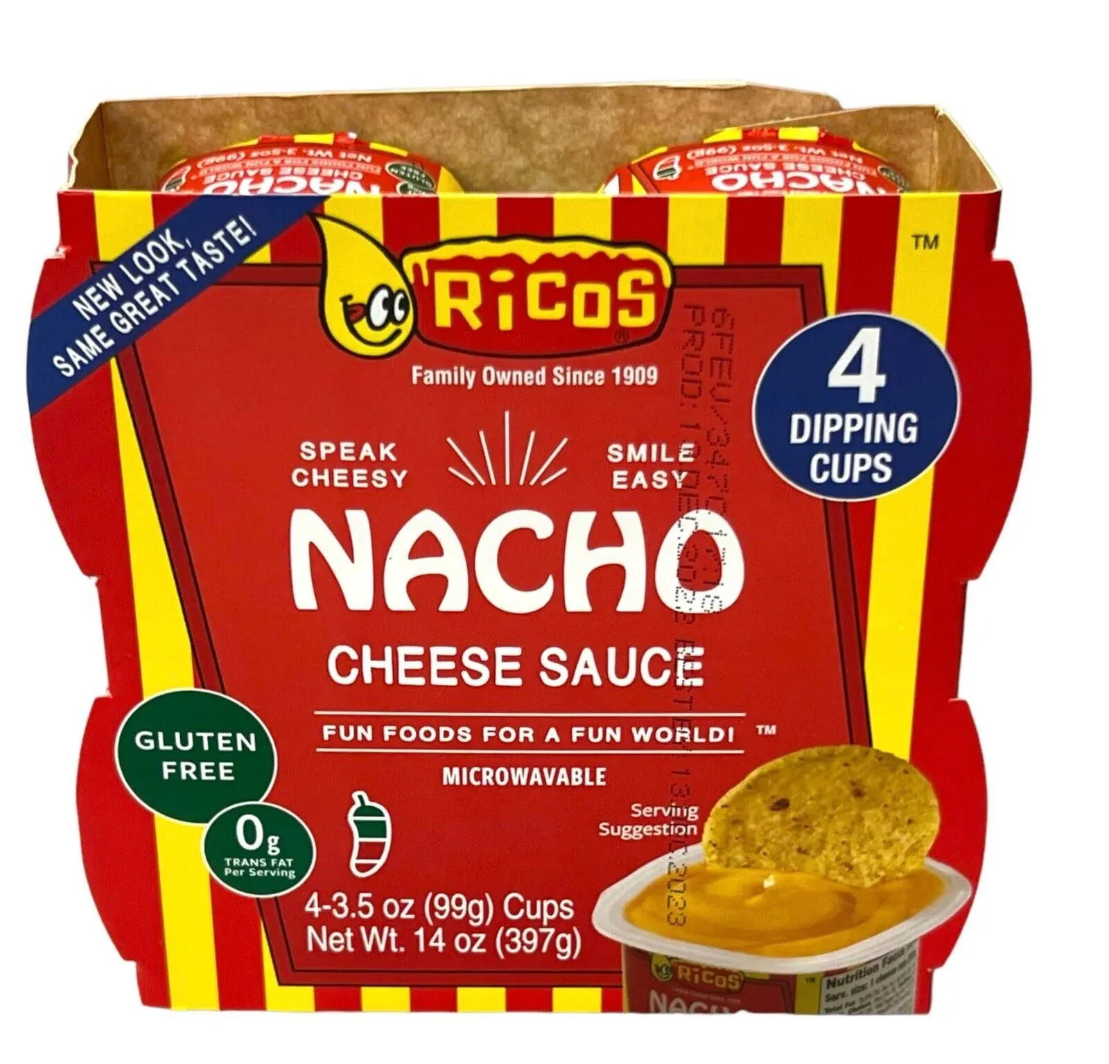 Ricos Nacho Cheese Sauce Cups