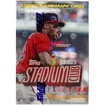 2023 Topps Stadium Club Value Box Baseball Blaster