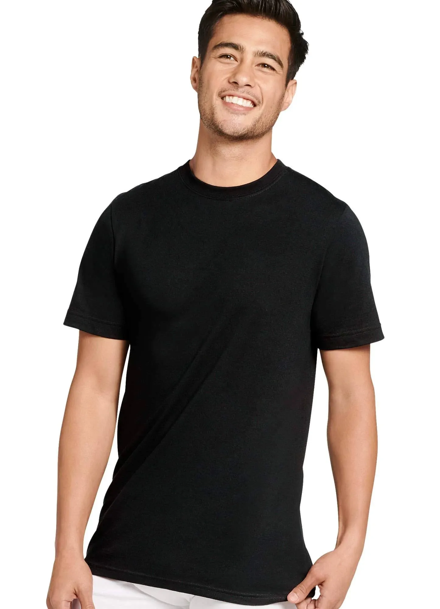 Jockey Men's Made in America 100% Cotton Crew Neck T-Shirt 2-Pack