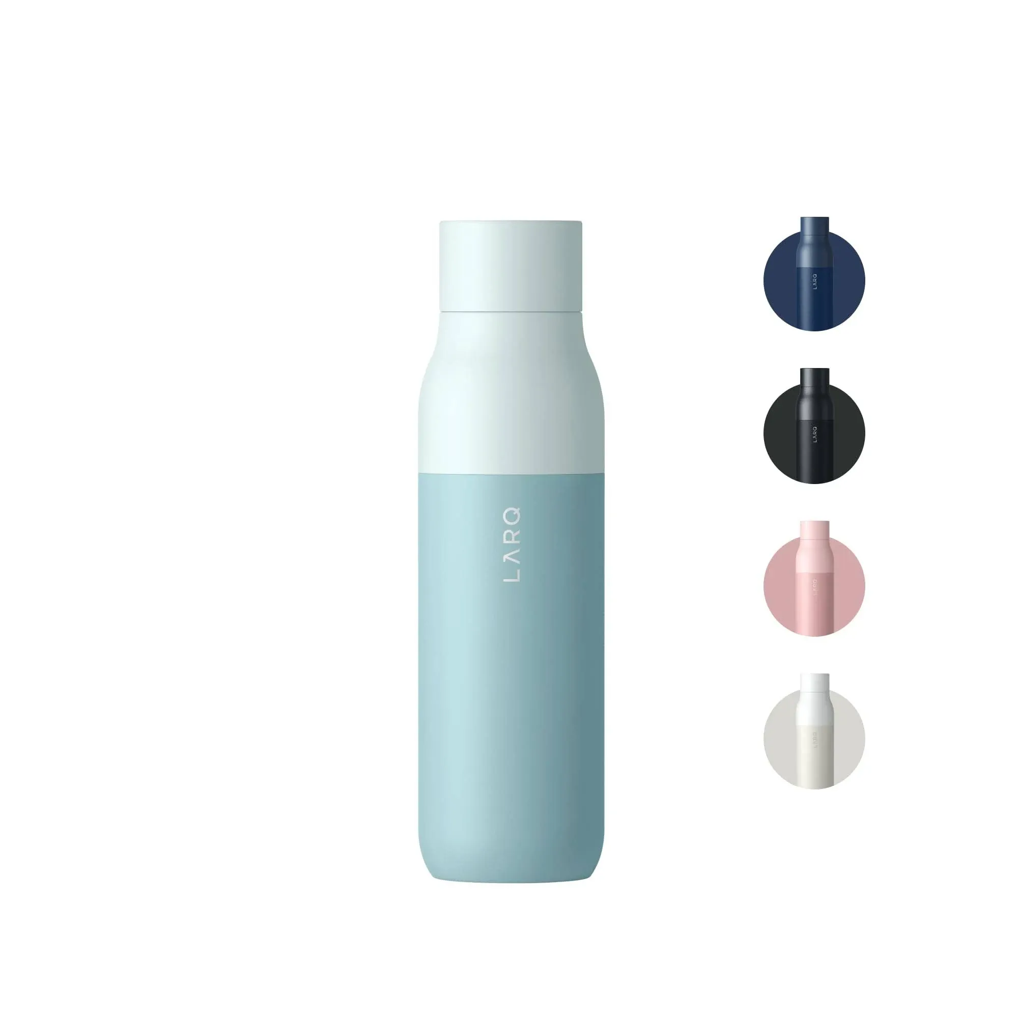 LARQ 500ml PureVis Water Bottle - Seaside Mint