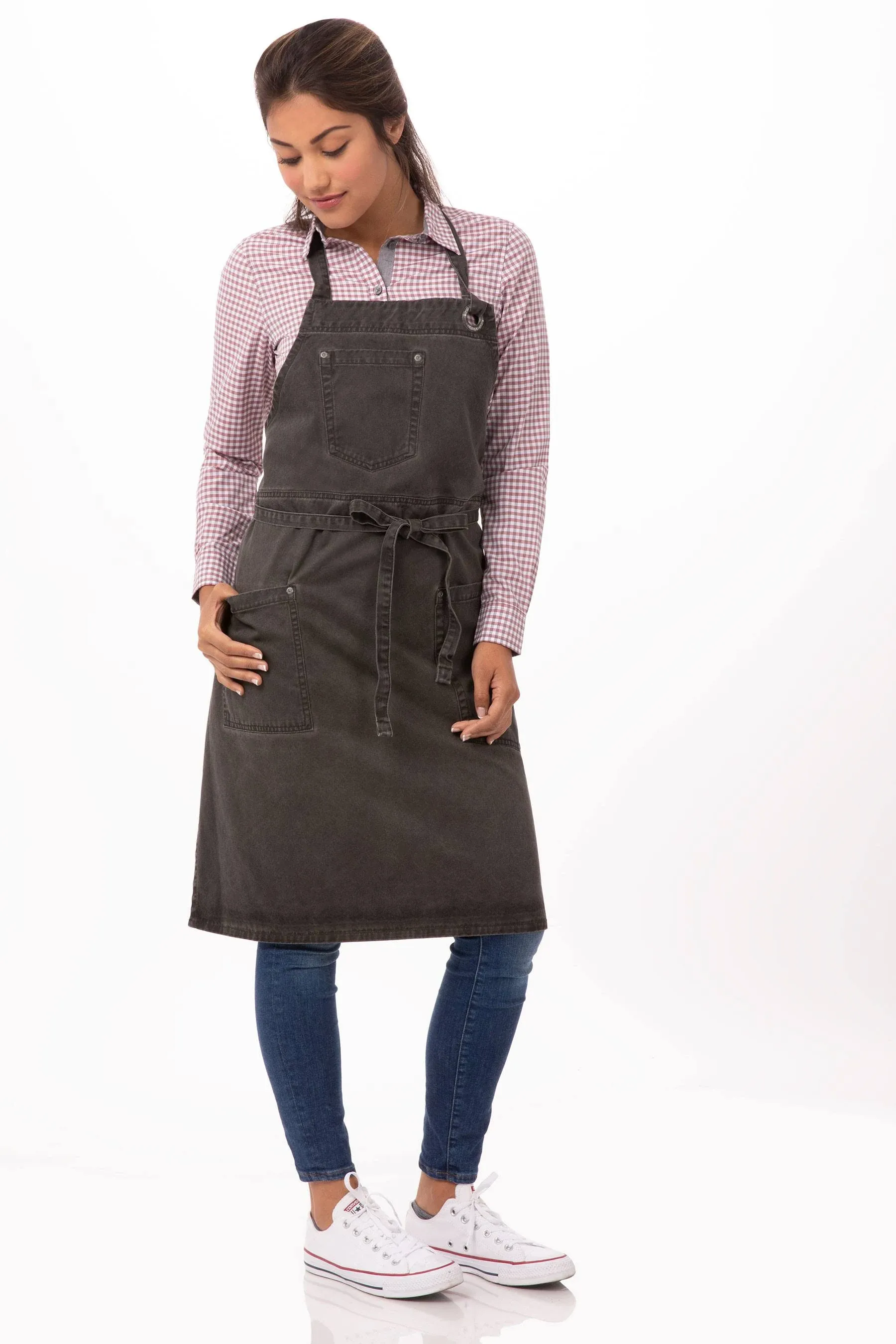 Chef Works Unisex Dorset Bib Apron