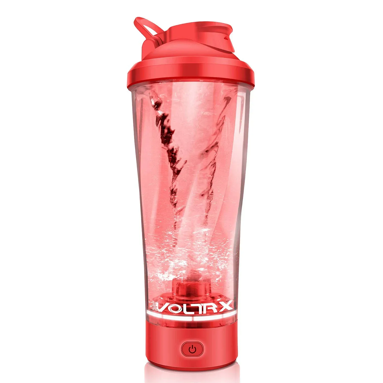 VOLTRX Premium Electric Protein Shaker Bottle, Made with Tritan - BPA Free - 24 oz Vortex Portable Mixer Cup/USB Rechargeable Shaker Cups for Protein Shakes