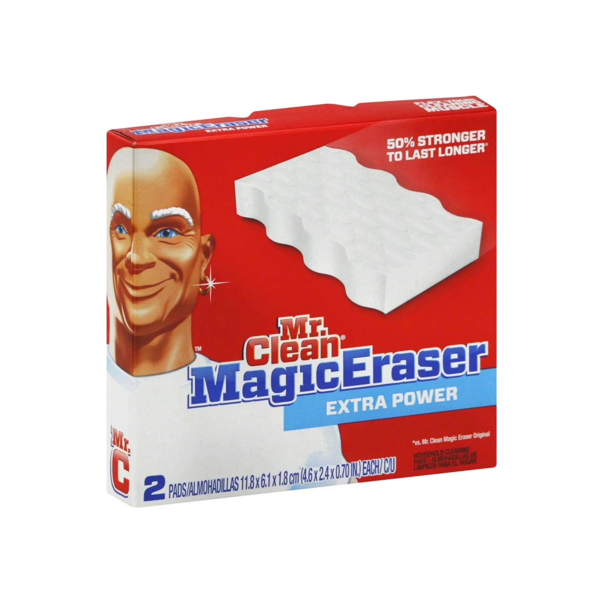 Mr. Clean Magic Eraser Cleaning Pads, Extra Durable - 2 pads