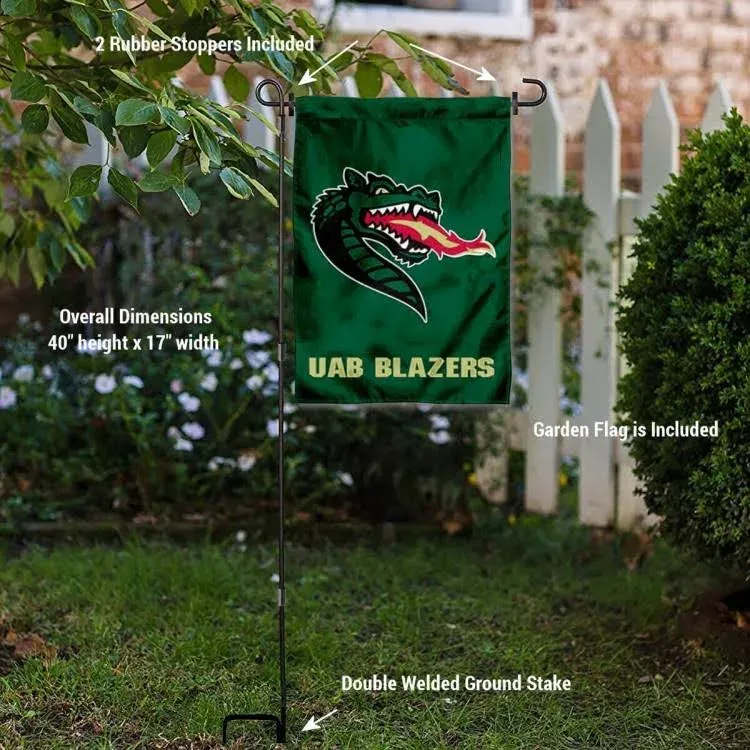 University of Alabama at Birmingham Garden Flag and Stand Pole Kit