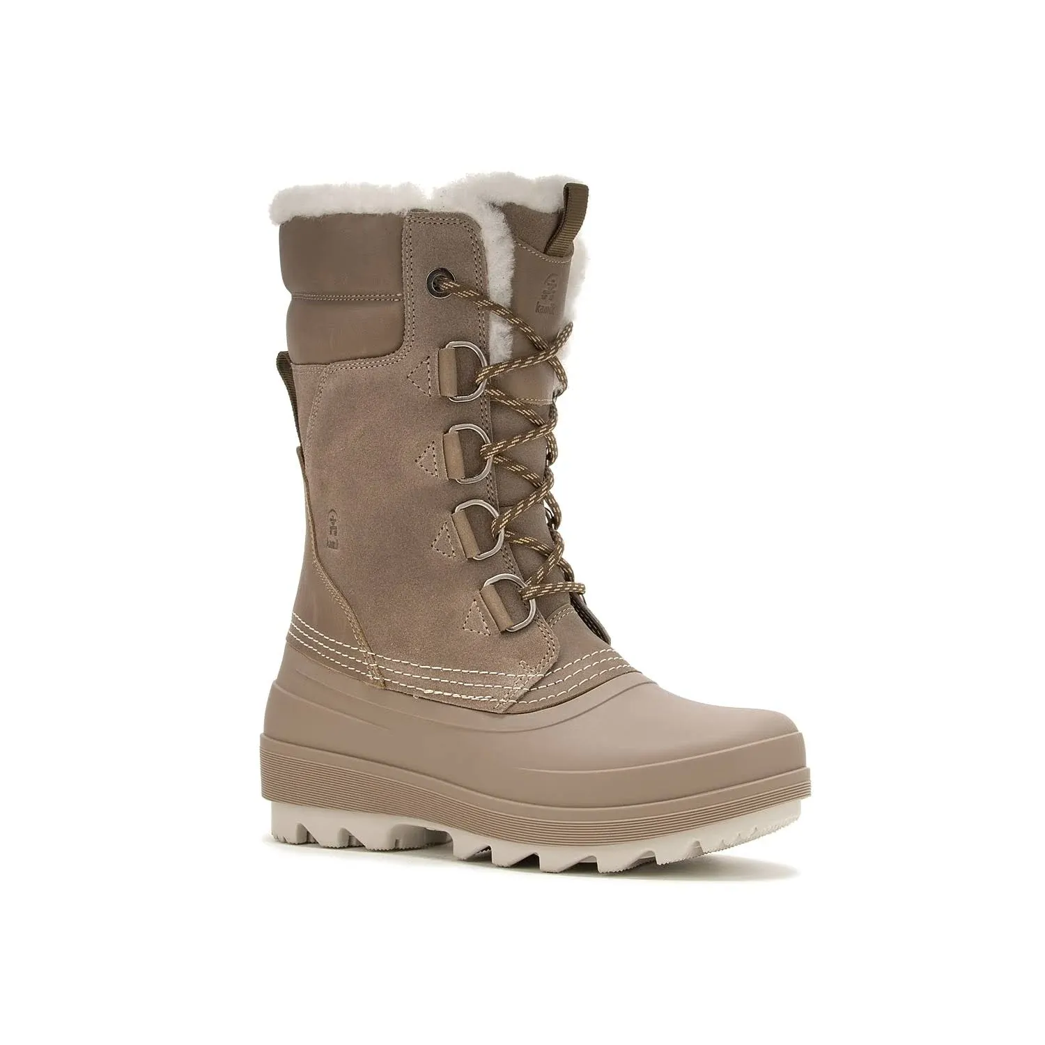 Kamik Lauren Snow Boot | Women's | Fossil Grey | Size 5 | Boots | Snow