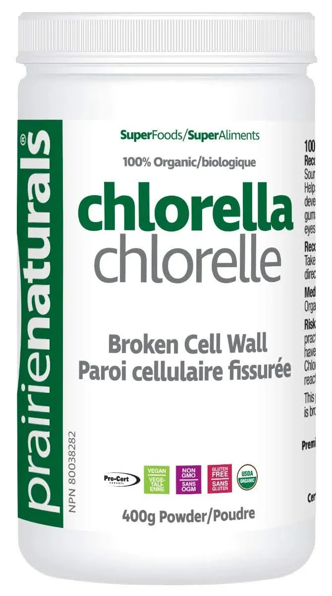 Prairie Naturals Chlorella Organic 400g