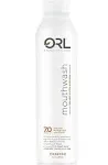 ORL Natural & Organic Mouthwash Uniquely Formulated to Clean Your Mouth Whiten Your Teeth Strengthen Tooth Enamel