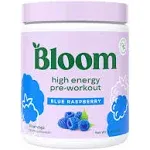 Bloom Nutrition High Energy Pre-Workout, Sour Peach Ring, 25 Servings