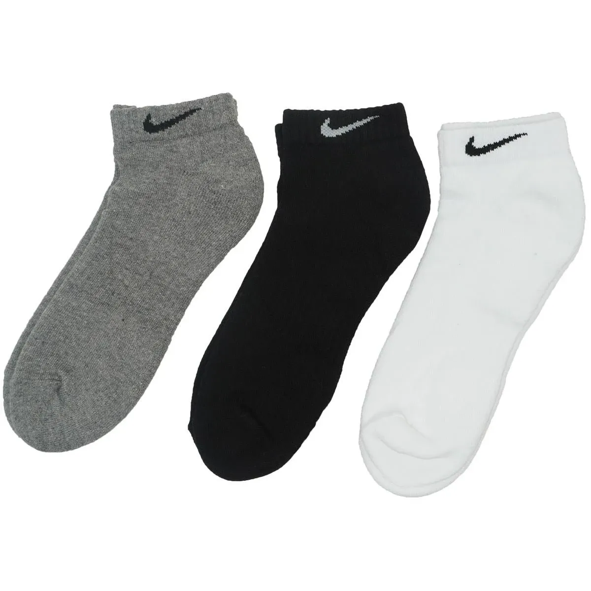 Nike - Calcetines de entrenamiento bajos unisex para uso diario, 6 pares