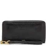 Fossil Ladies Zipper Wallet - Logan RFID Zip Around Clutch - style SL7831001