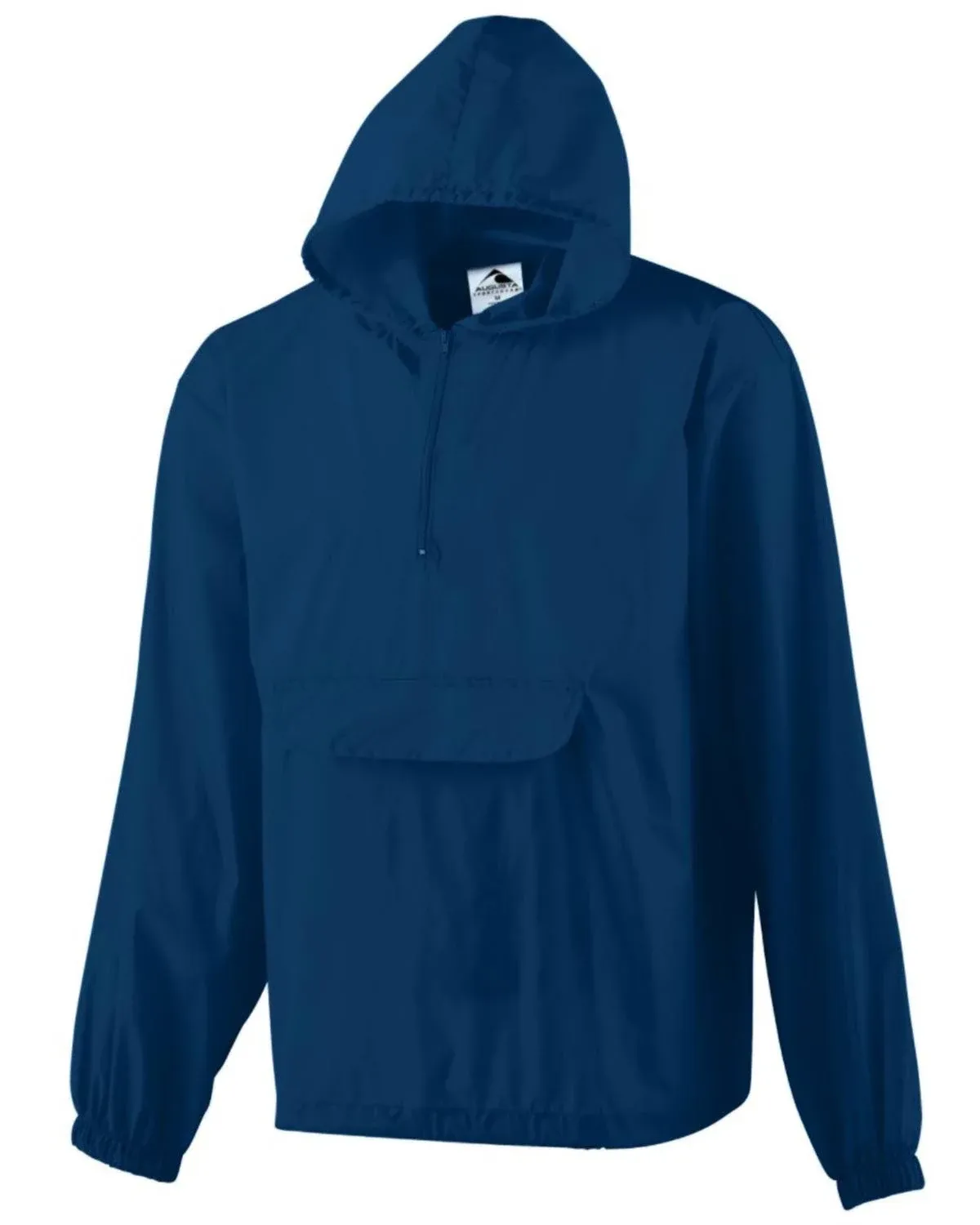 Augusta Sportswear Pullover Jacket in A Pocket - Navy - XL