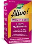 Nature's Way, Alive! Once Daily, Women's 50+ Ultra Potency Complete Multivitamin, 60 Tablets