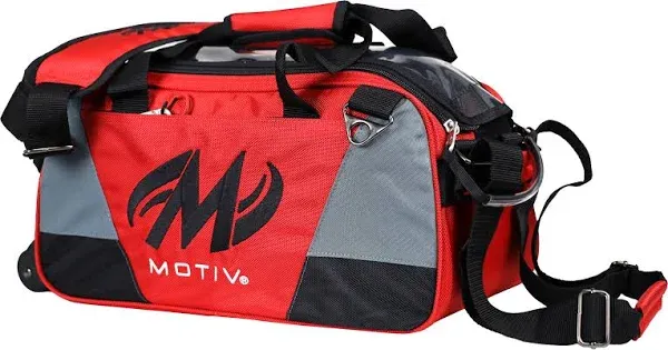 Motiv Ballistix Double Tote Bowling Bag- Covert Black