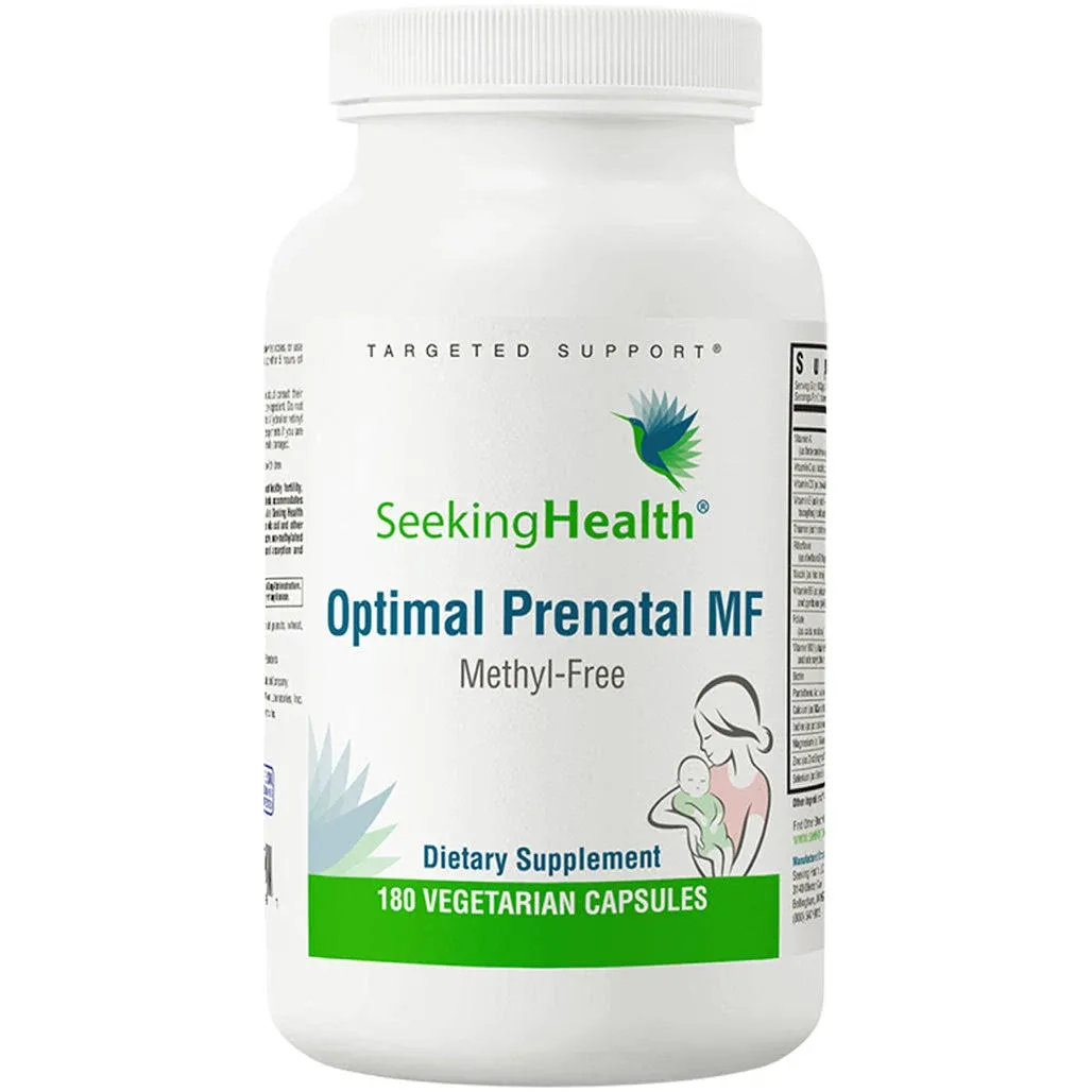 Optimal Prenatal | Methyl Free | 180 Capsules