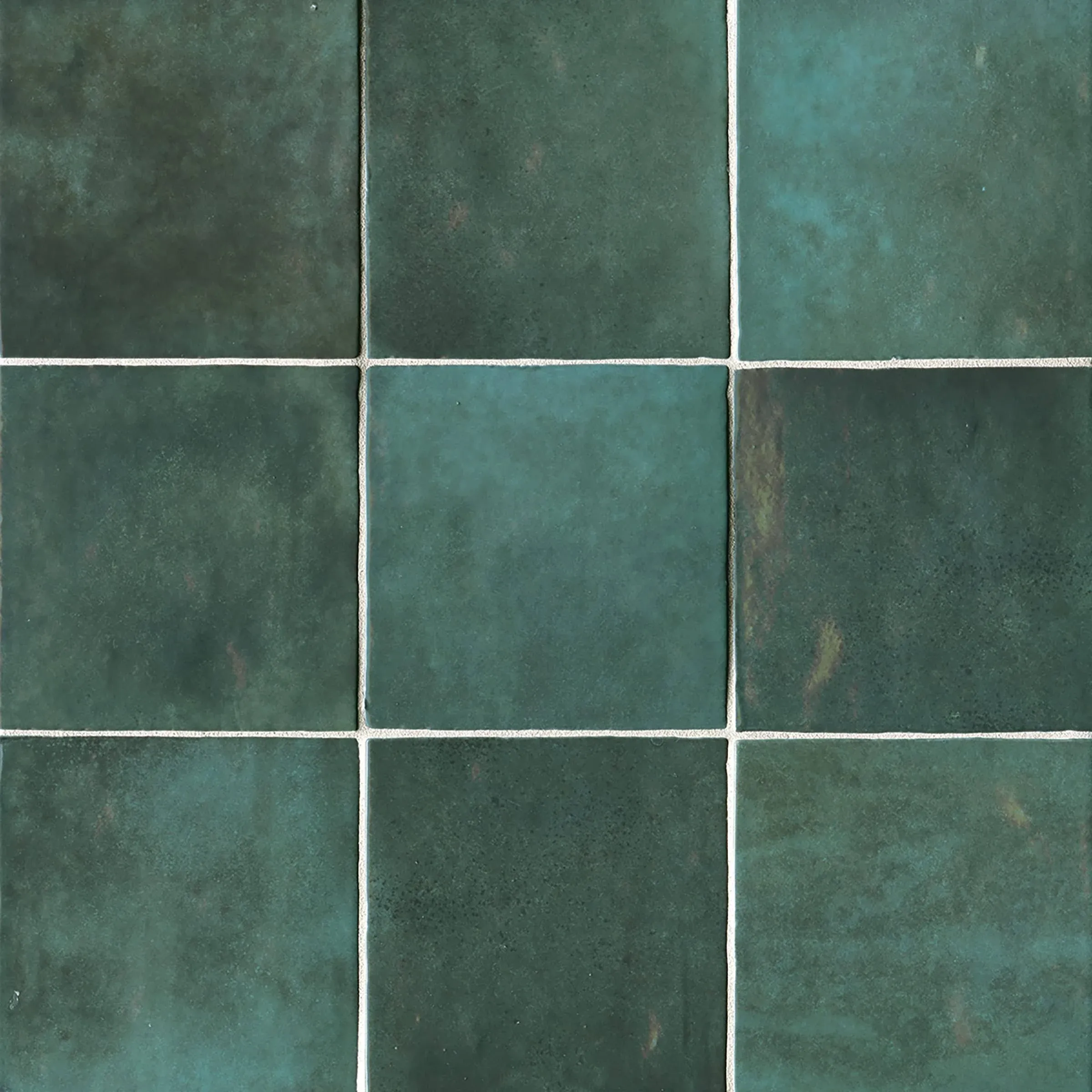 Bedrosians Cloe Gloss Ceramic Tile 5&#034; x 5&#034;, Green x x 3/8&#034;,