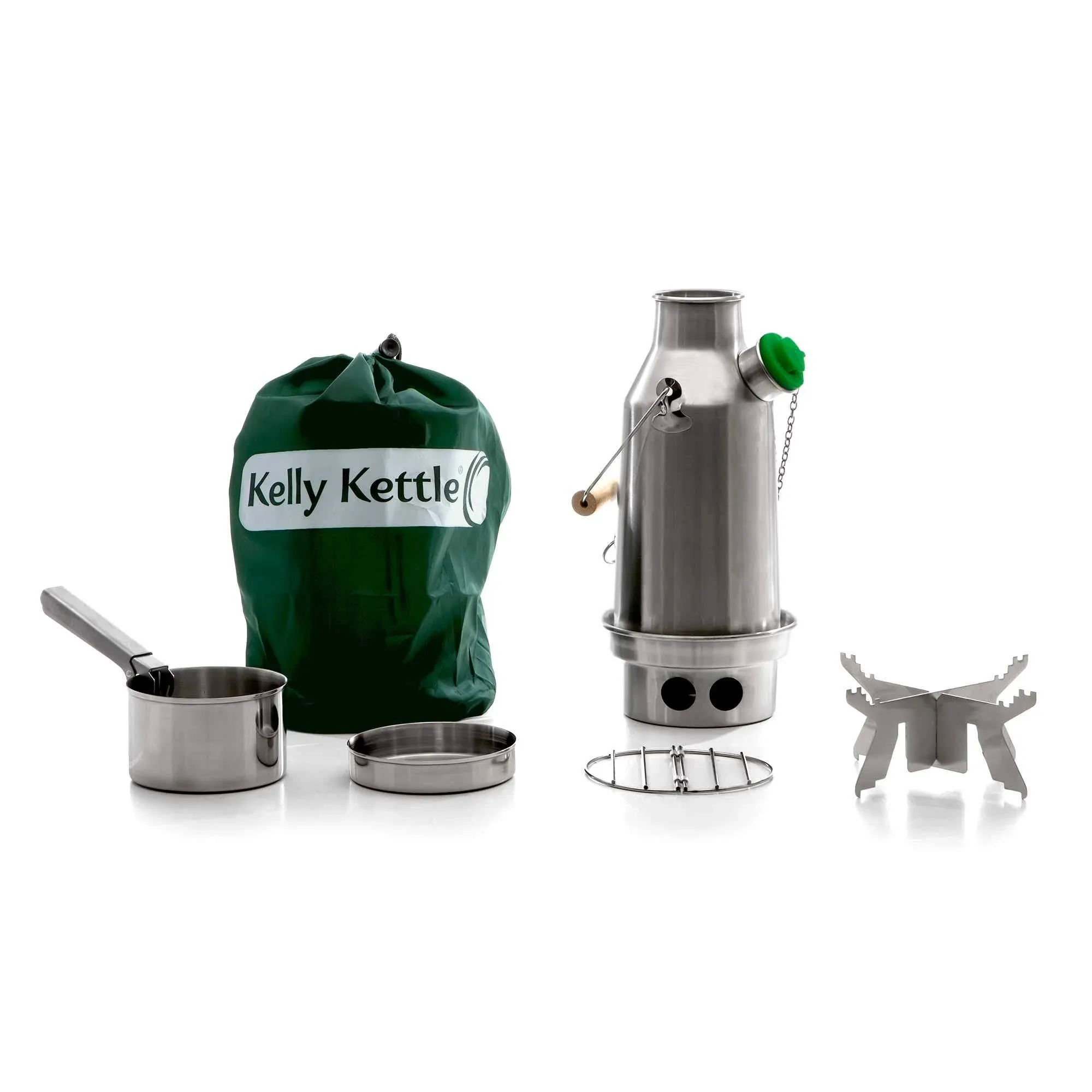 Kelly Kettle Trekker Basic Kit (Small) - Stainless Steel