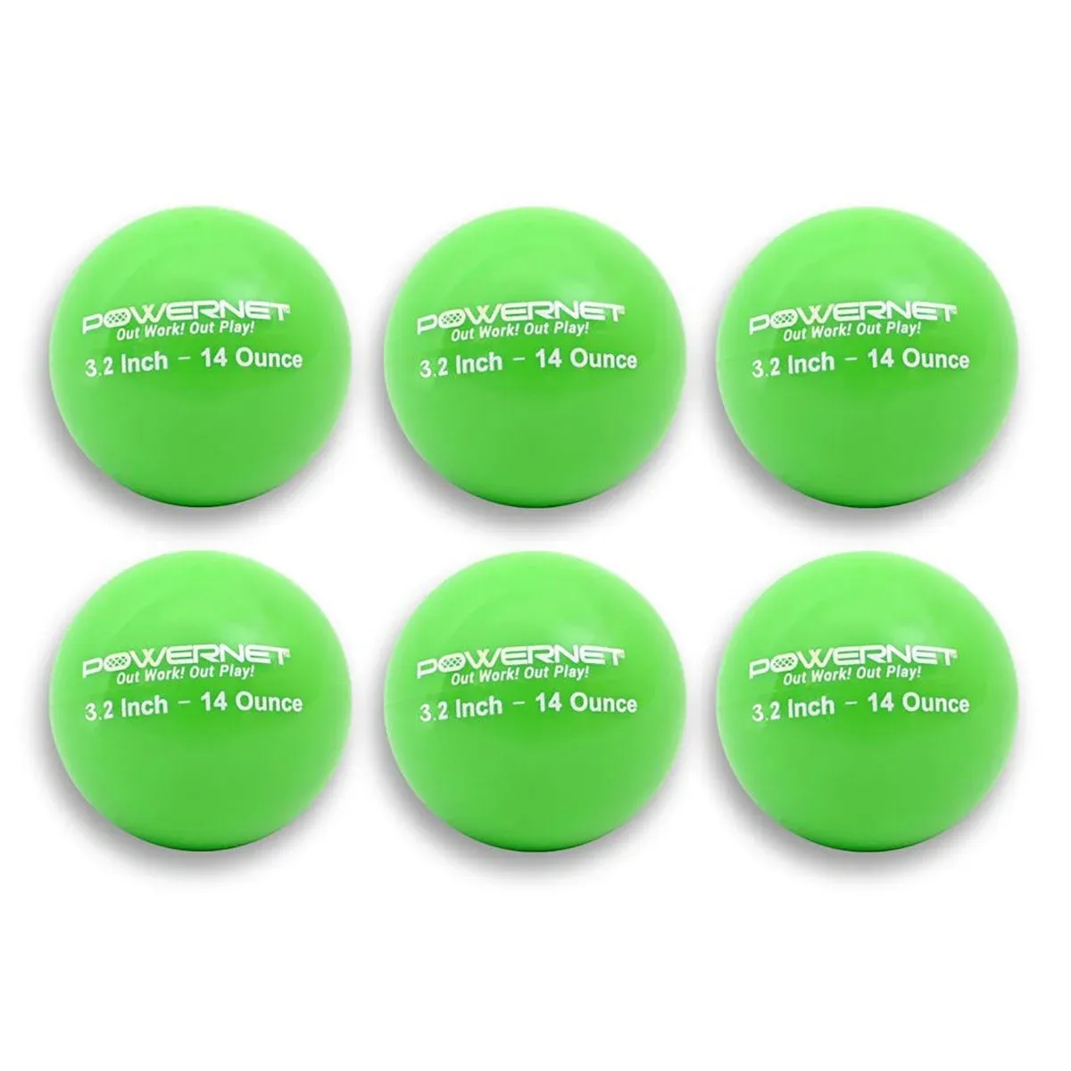 Weighted Hitting Batting Training Balls (6 pack) by Jupiter Gear