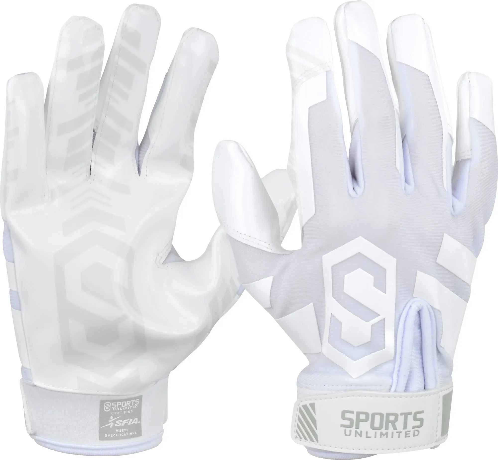 Sports Unlimited Clutch 2 Adult Receiver Football Gloves