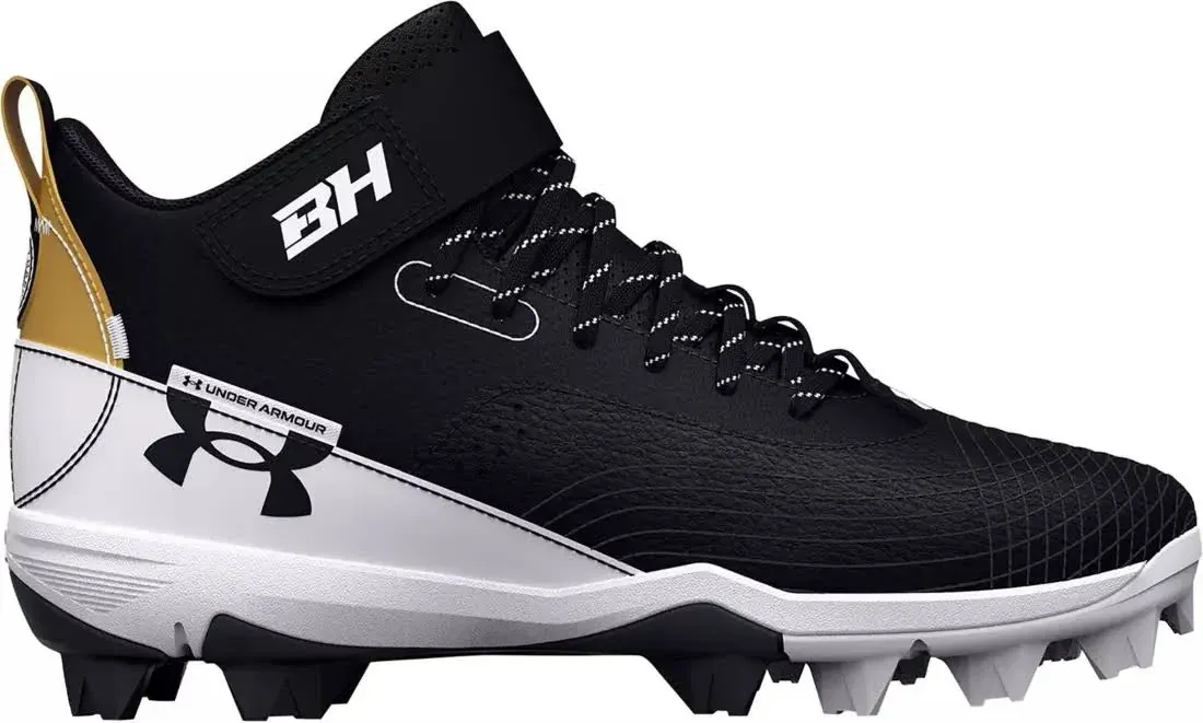 Under Armour Harper 7 Youth Mid Molded Baseball Cleats 3025598