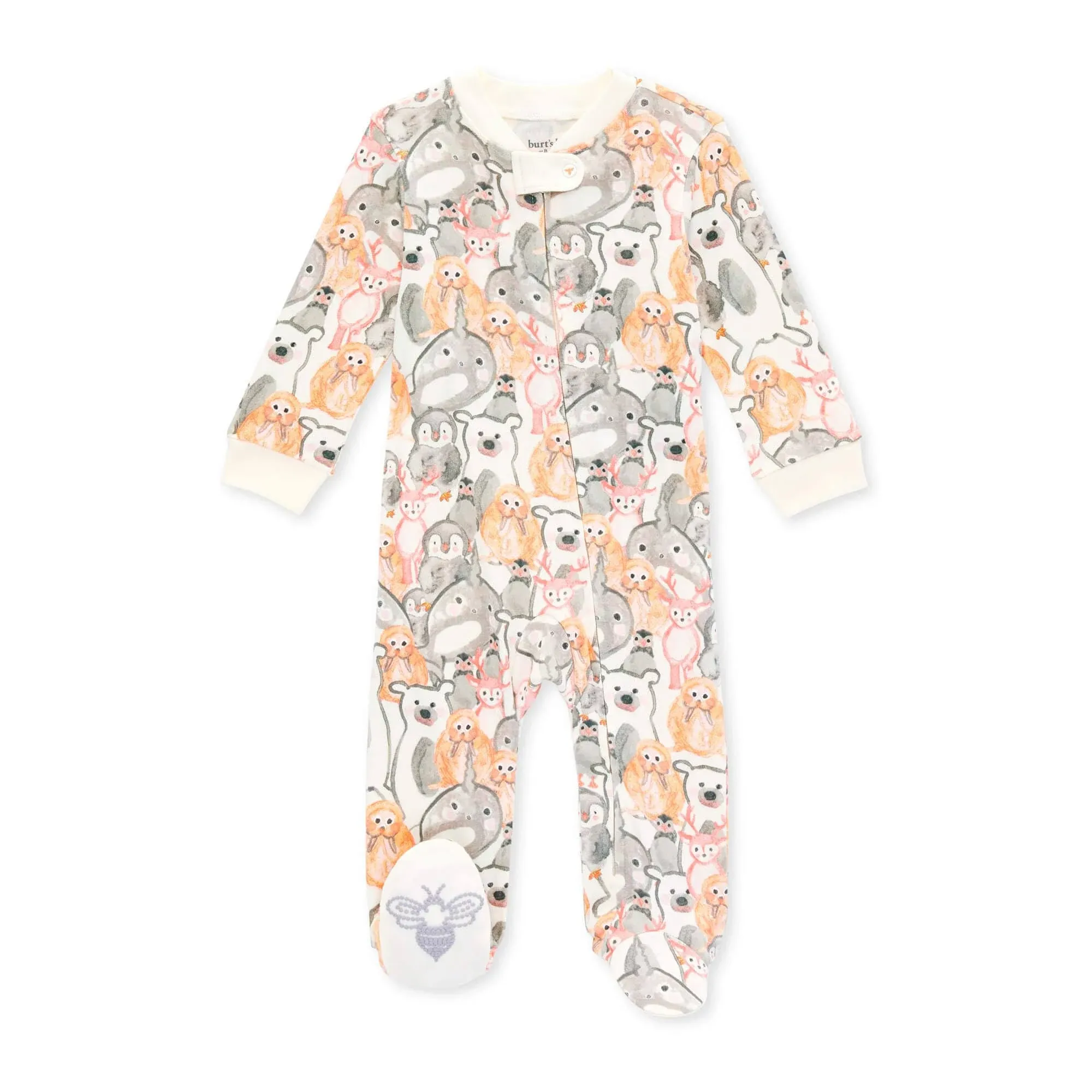 Burt's Bees Baby Unisex 100% Organic Cotton Sleep N Play, Sizes NB-6/9 Months