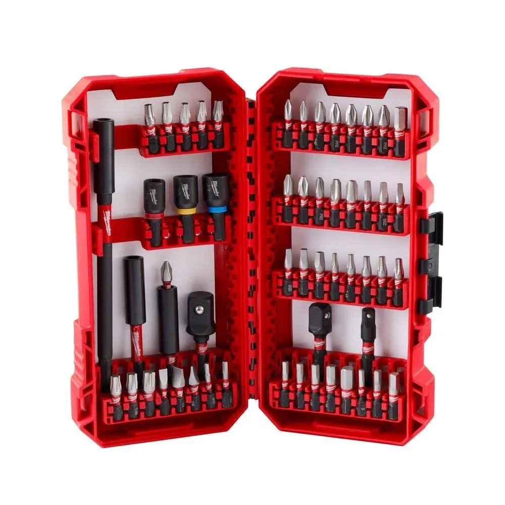 SHOCKWAVE Impact-Duty Alloy Steel Screw Driver Bit Set (54-Piece)