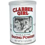 Clabber Girl Double Acting Baking Powder 8.1 oz