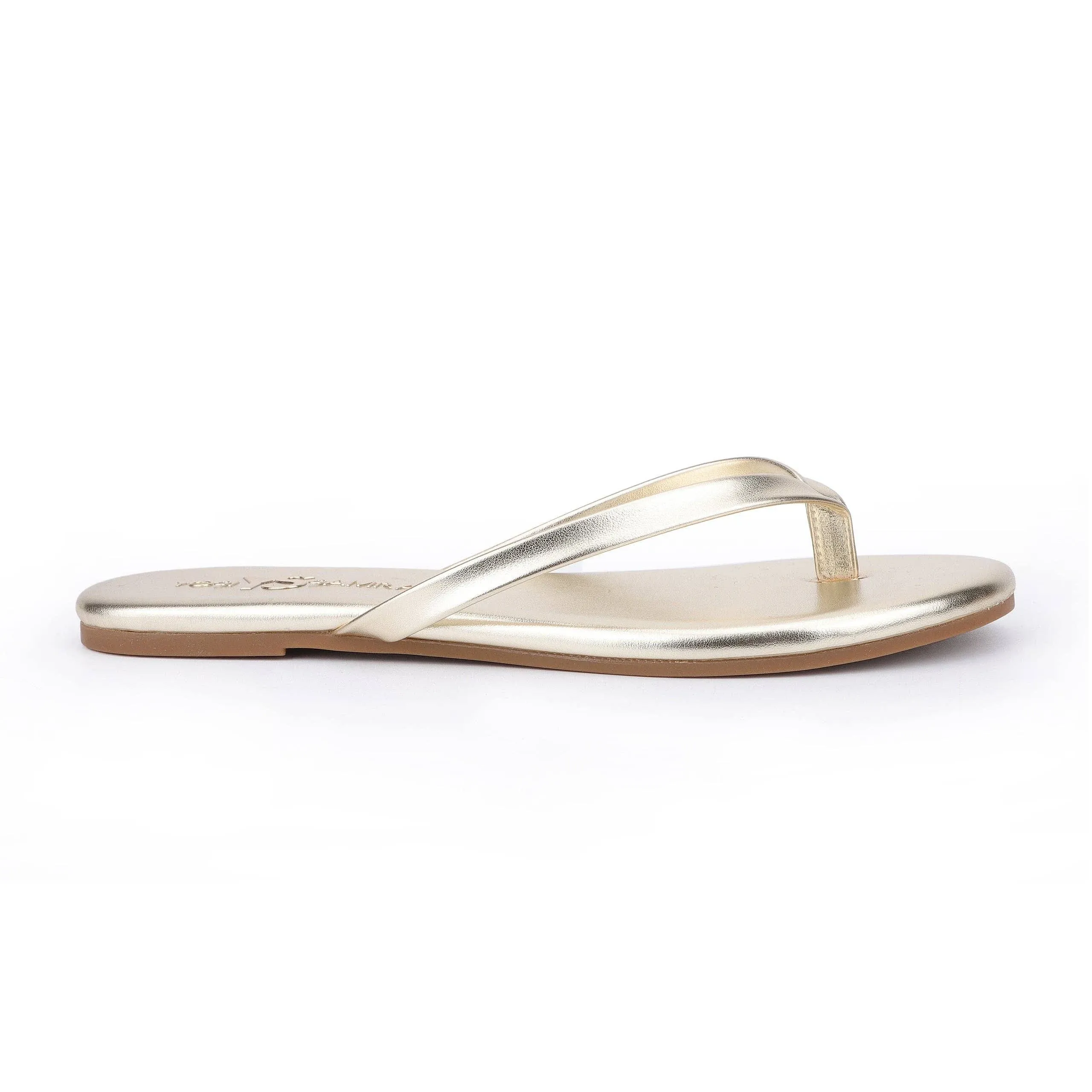 Yosi Samra Vegan Leather Flip Flop for Women, Rivington