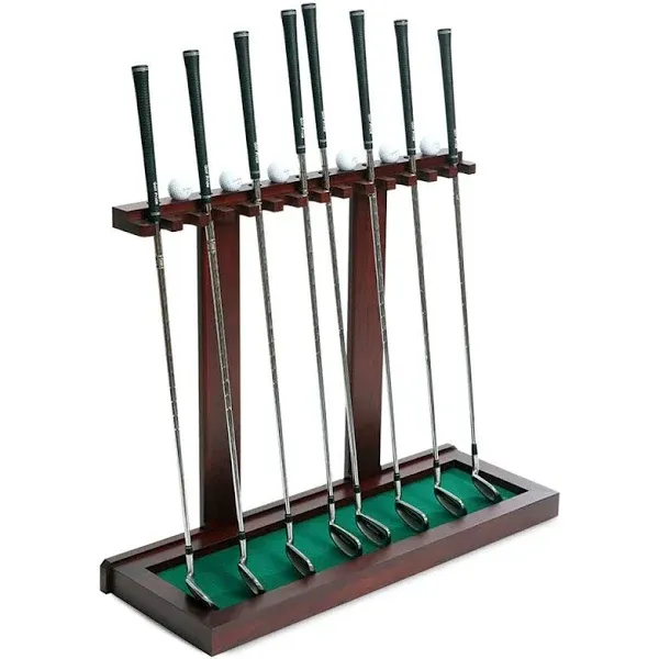 Eureka Golf Products Premium Wooden Club Display Rack