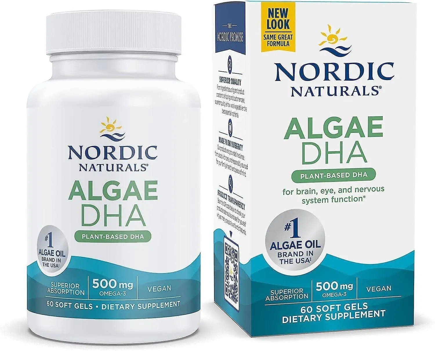 Nordic Naturals Algae DHA 60