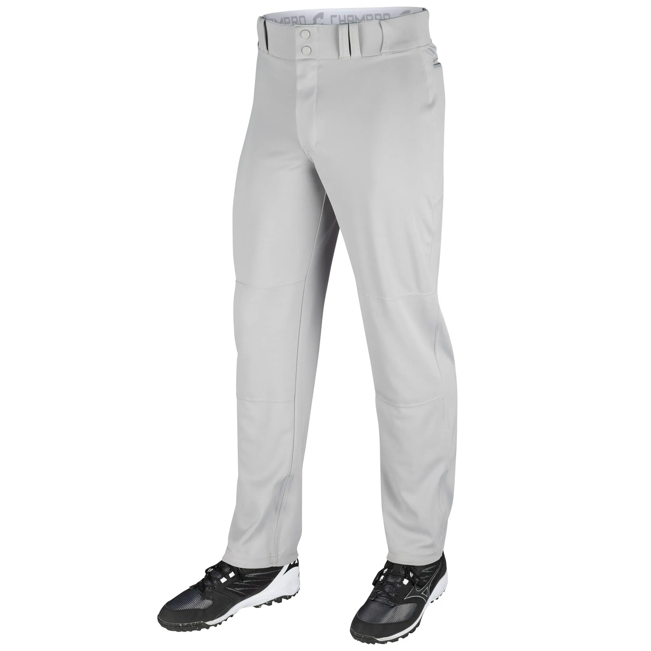 Champro BP9U Triple Crown Open Bottom Pant - Gray