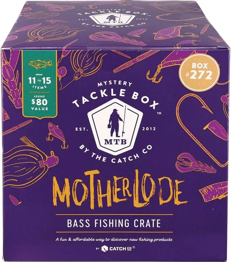 Mystery Tackle Box Motherlode Bass Fishing Kit