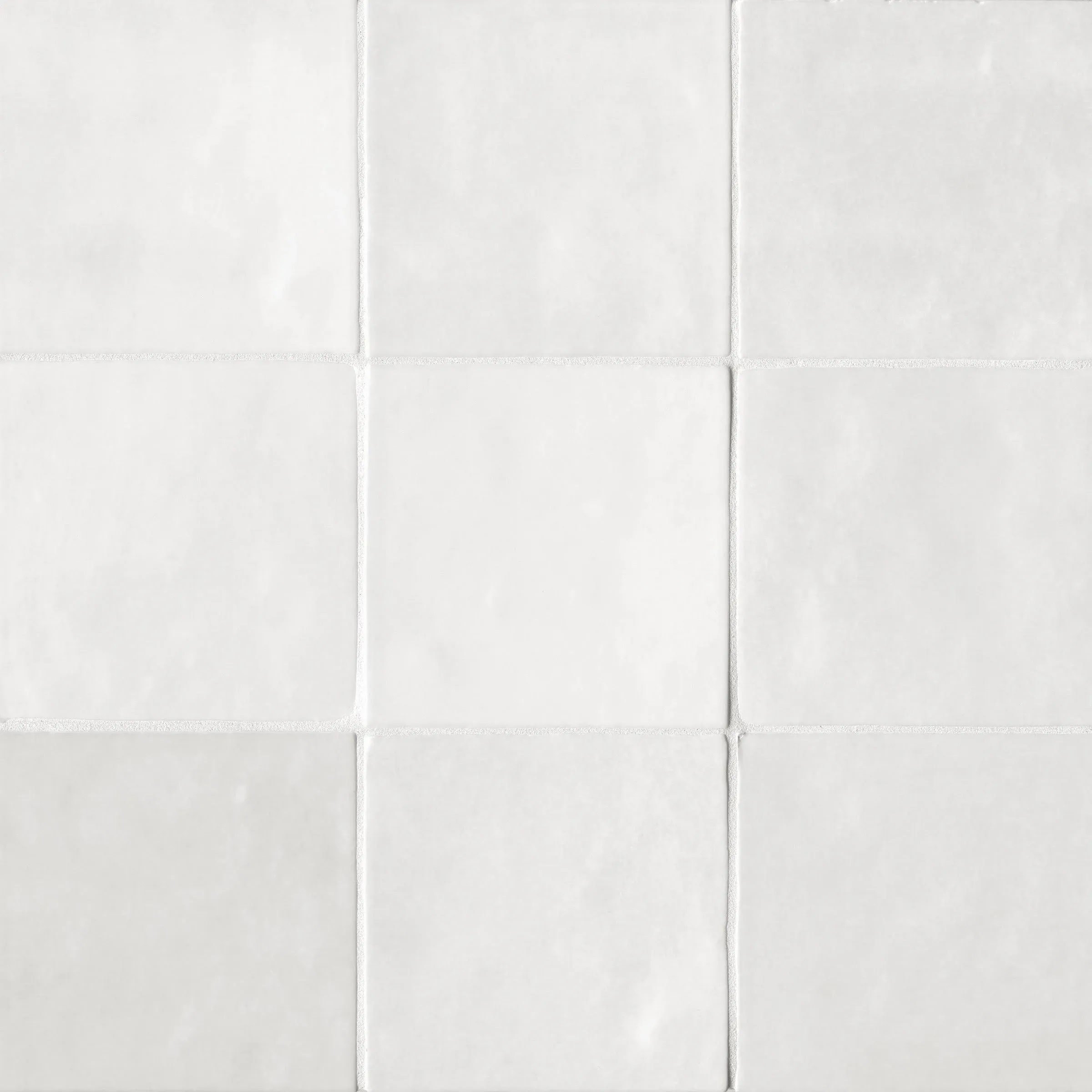 Cloe 5"x5" Artisan Ceramic Subway Tile, White