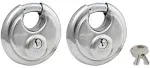 Master Lock M40XT 2-3/4-Inch Shrouded Steel Wide Body Padlock - 2-Pack